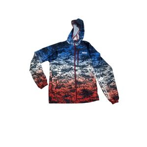Columbia Men's‎ Omni Digital Camo Hooded Lightweight Jacket Zip Up Size XS TP